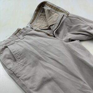 Mountain Khakis Pants Men 37x30 Thick Cotton Twill Chino Beige Tan Tag‎ 40x32 #2